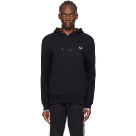Fred Perry Black Tipped Hoodie 242719M202002