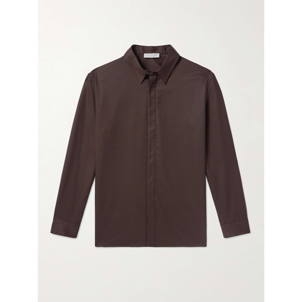  가브리엘라 허스트 GABRIELA HEARST Nicolas Wool-Twill Shirt 1647597323060011