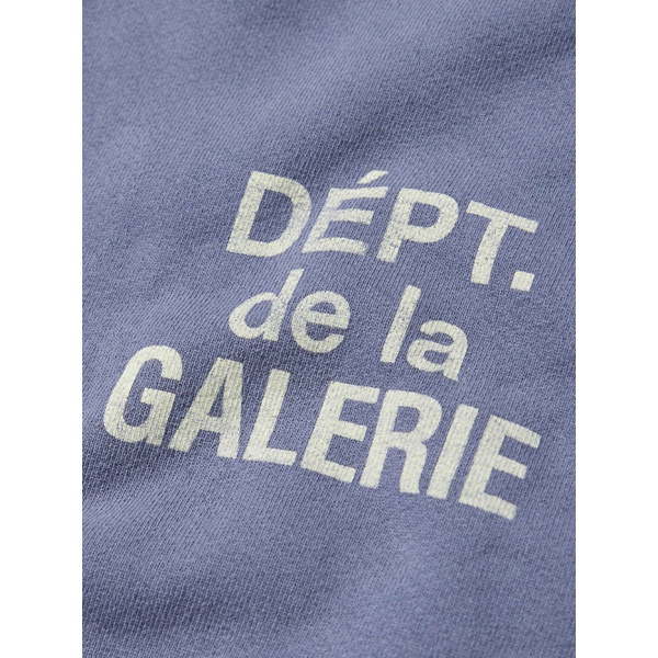  GALLERY DEPT. Logo-Print Cotton-Jersey Hoodie 1647597316914769