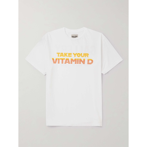  GALLERY DEPT. Vitamin D Logo-Print Cotton-Jersey T-Shirt 1647597316241876