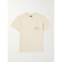 GALLERY DEPT. Property Stencil Logo-Print Distressed Cotton-Jersey T-Shirt 1647597316241888
