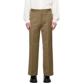 GANT 240 MULBERRY STREET Brown Four-Pocket Trousers 232170M191001