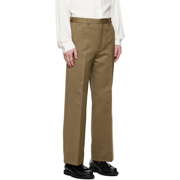  GANT 240 MULBERRY STREET Brown Four-Pocket Trousers 232170M191001