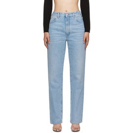 GCDS Blue Choker Jeans 232308F069001