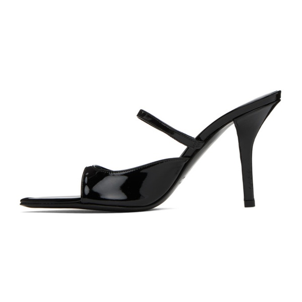  GIABORGHINI Black Aimeline Heeled Sandals 232671F125001