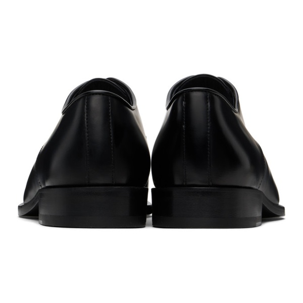 아르마니 조르지오 아르마니 Giorgio Armani Black Leather Derbys 241262M225000