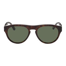 조르지오 아르마니 Giorgio Armani Round Tortoiseshell Sunglasses 222262M134025
