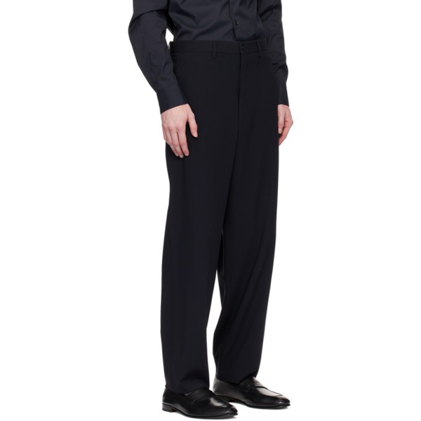 아르마니 조르지오 아르마니 Giorgio Armani Black Double-Breasted Suit 241262M196000