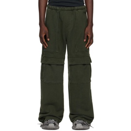 GREG ROSS Khaki Cargo Lounge Pants 241218M188000