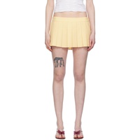 GUIZIO Yellow Fairfield Miniskirt 241897F090016