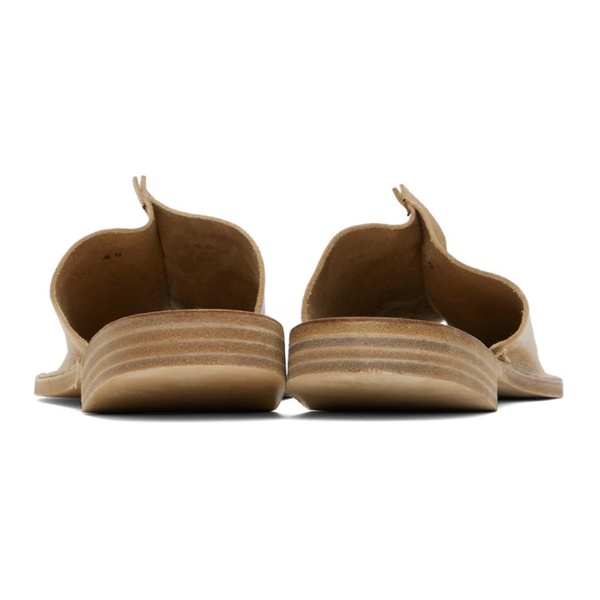  Gabriela Coll Garments Tan No.7 Open Toe Slippers 241282M231002