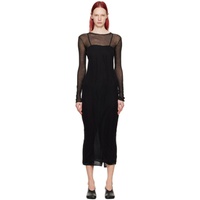 Gabriela Coll Garments SSENSE Exclusive Black No.212 Maxi Dress 241282F055005