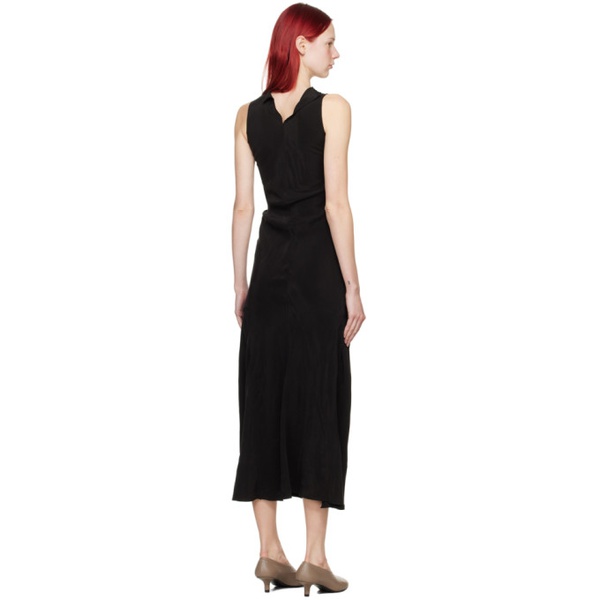  Gabriela Coll Garments Black No.257 Maxi Dress 241282F055000