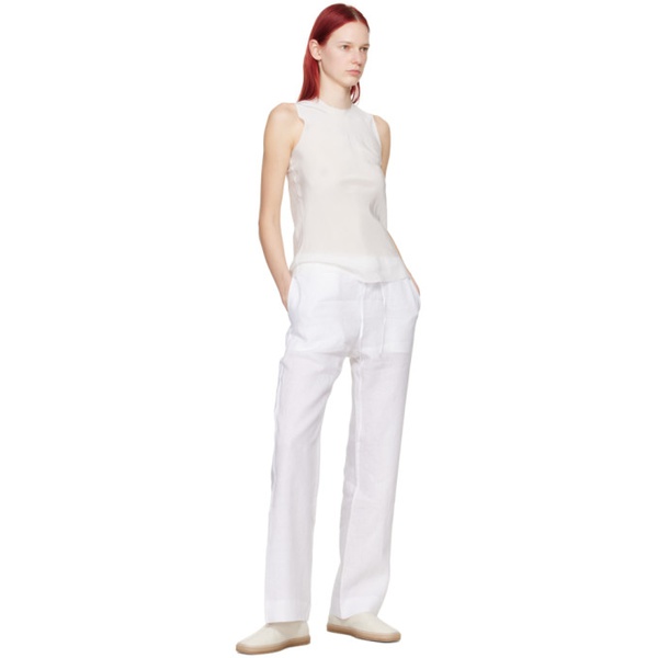  Gabriela Coll Garments White No.198 Trousers 241282F087003