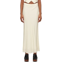 가브리엘라 허스트 Gabriela Hearst 오프화이트 Off-White Belo Maxi Skirt 241854F093002