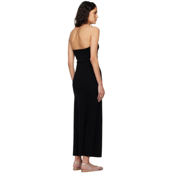  가브리엘라 허스트 Gabriela Hearst Black Calderon Maxi Dress 241854F055011