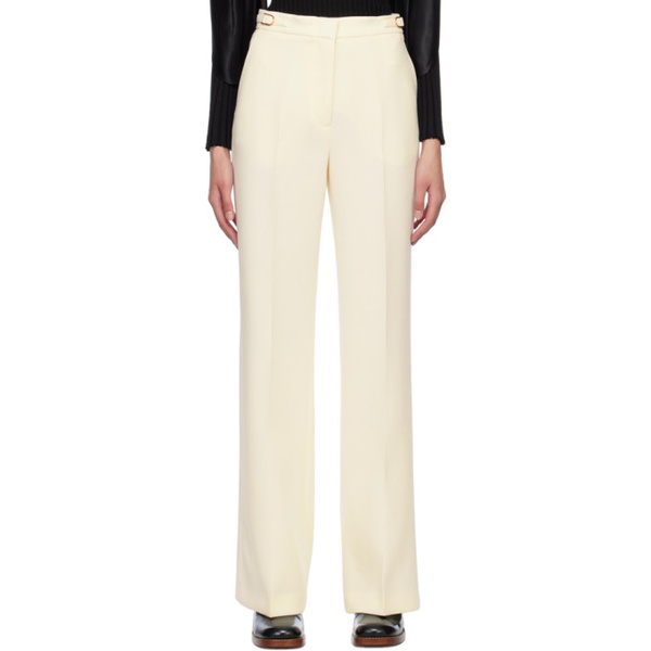  가브리엘라 허스트 Gabriela Hearst 오프화이트 Off-White Vesta Trousers 231854F087002