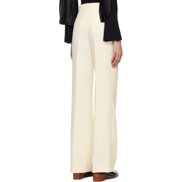  가브리엘라 허스트 Gabriela Hearst 오프화이트 Off-White Vesta Trousers 231854F087002