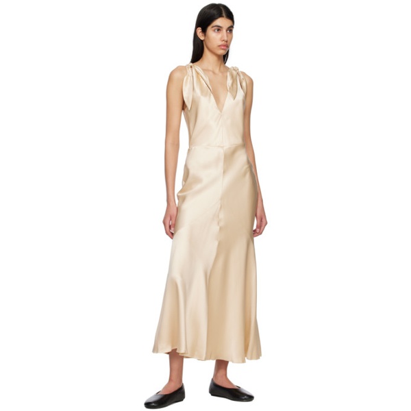  가브리엘라 허스트 Gabriela Hearst Beige Havilland Maxi Dress 231854F055008