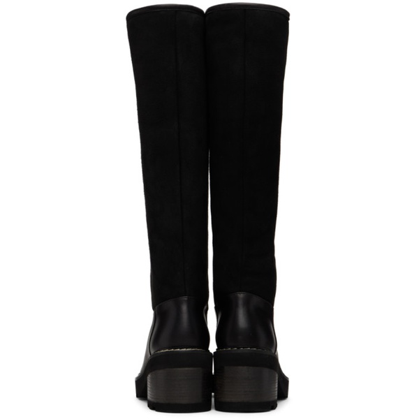  가브리엘라 허스트 Gabriela Hearst Black Shearling Vylos Boots 222854F115002