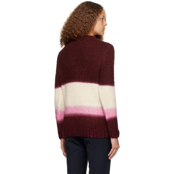  가브리엘라 허스트 Gabriela Hearst Burgundy Lawrence Sweater 232854F096002