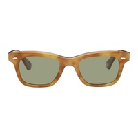 Garrett Leight Brown Grove Sunglasses 241628M134016