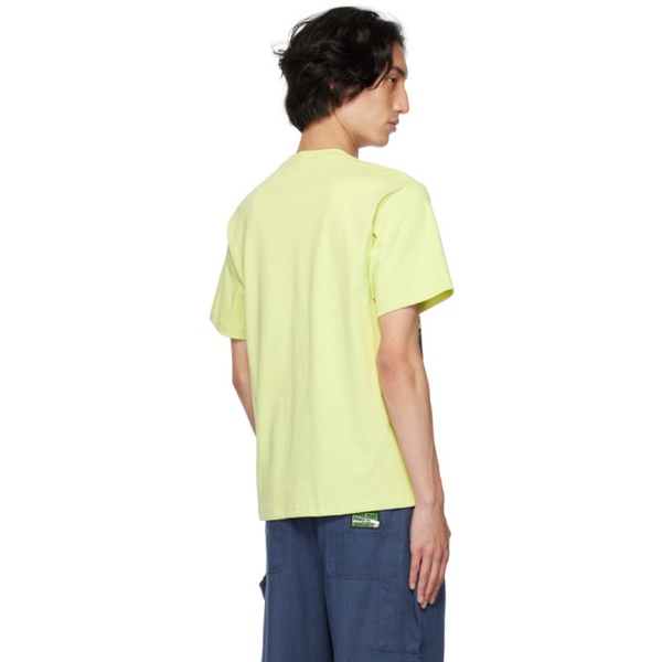  Gentle Fullness Green Aunty Nani T-Shirt 232456M213011