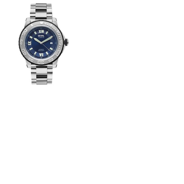  Gevril Seacloud Automatic Blue Dial Mens Watch 3120B