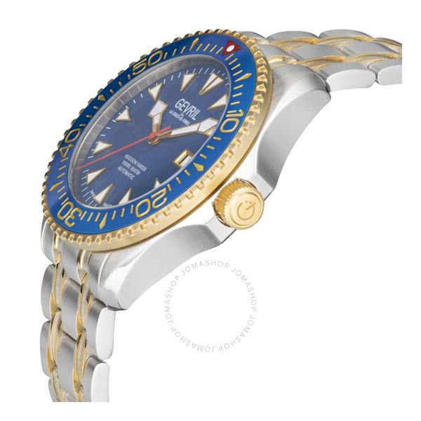  Gevril Hudson Yards Automatic Blue Dial Mens Watch 48803