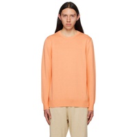 Ghiaia Cashmere Orange Crewneck Sweater 231706M201001