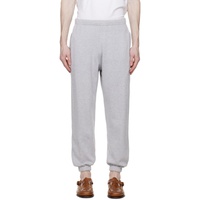 Ghiaia Cashmere Gray Drawstring Lounge Pants 231706M190001