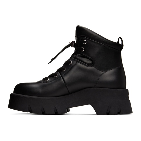  지안비토 로시 Gianvito Rossi Black Vancouver Boots 222090F113017
