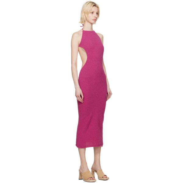  기마구아스 Gimaguas Pink Marsa Maxi Dress 231776F055000
