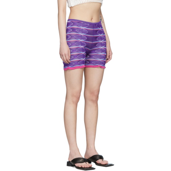  기마구아스 Gimaguas SSENSE Exclusive Purple Shorts 221776F088017