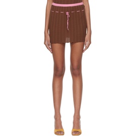 기마구아스 Gimaguas Brown Macondo Miniskirt 221776F090006