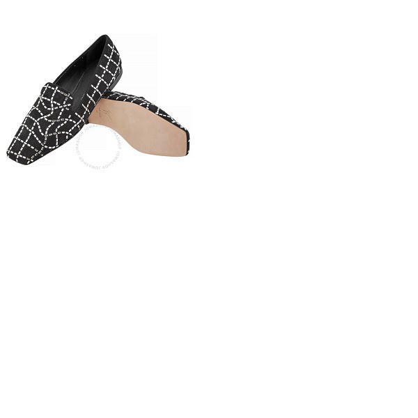  쥬세페 자노티 Giuseppe Zanotti Ladies Kandaste Black Loafer I160010/001