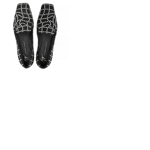  쥬세페 자노티 Giuseppe Zanotti Ladies Kandaste Black Loafer I160010/001