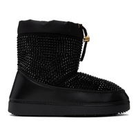 쥬세페 자노티 Giuseppe Zanotti Black Snow Crystal Boots 222266F113013