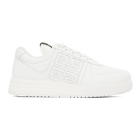 지방시 Givenchy White G4 Low Sneakers 232278M237017