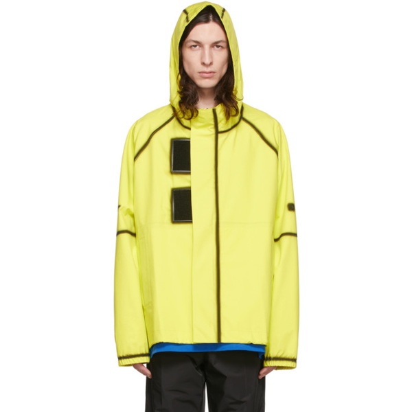 지방시 지방시 Givenchy Yellow Nylon Jacket 221278M180001