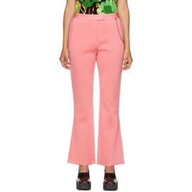 지방시 Givenchy Pink Chain Flared Trousers 202278F087203