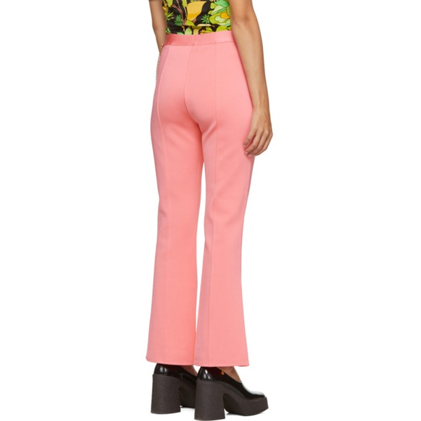 지방시 지방시 Givenchy Pink Chain Flared Trousers 202278F087203