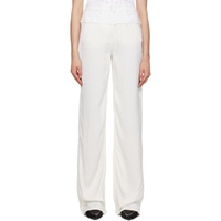 지방시 Givenchy White Oversized Jeans 232278F069003