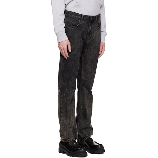 지방시 지방시 Givenchy Black Marbled Jeans 231278M191012