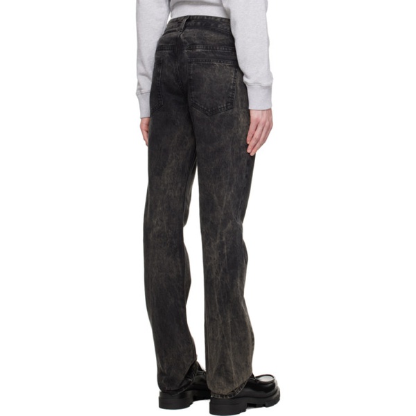 지방시 지방시 Givenchy Black Marbled Jeans 231278M191012