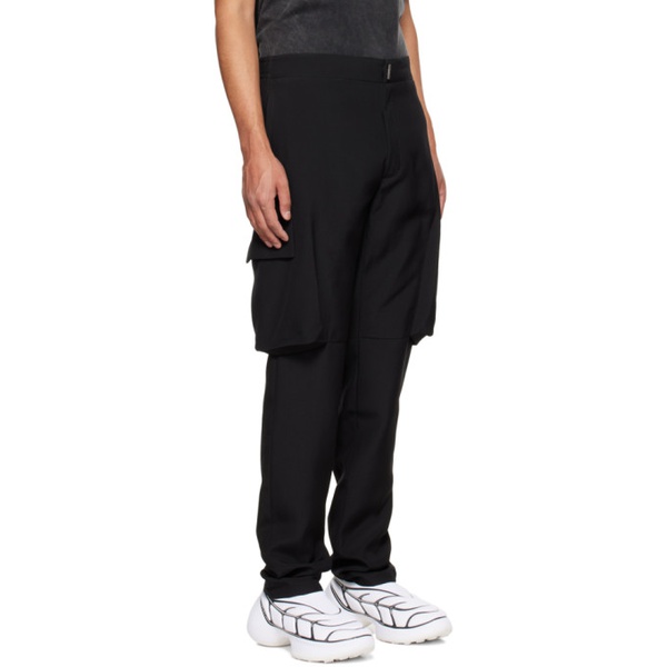지방시 지방시 Givenchy Black Slim-Fit Cargo Pants 222278M188004