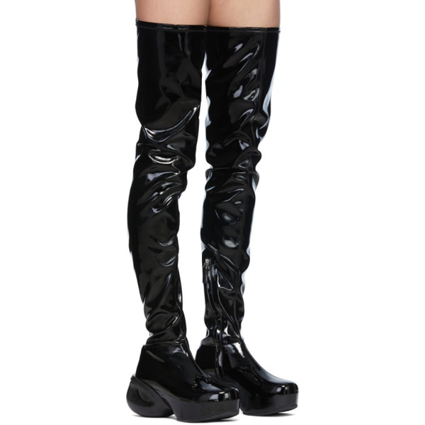 지방시 지방시 Givenchy Black G Tall Boots 221278F116000