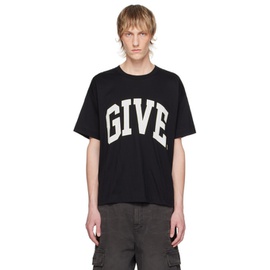 지방시 Givenchy Black Boxy Fit T-Shirt 242278M213040