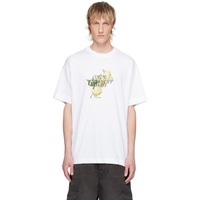 지방시 Givenchy White Lemons T-Shirt 242278M213022