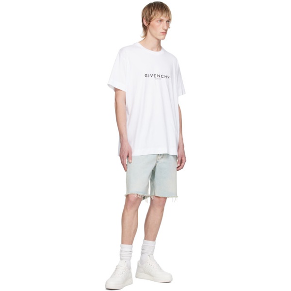 지방시 지방시 Givenchy White Reverse T-Shirt 242278M213043